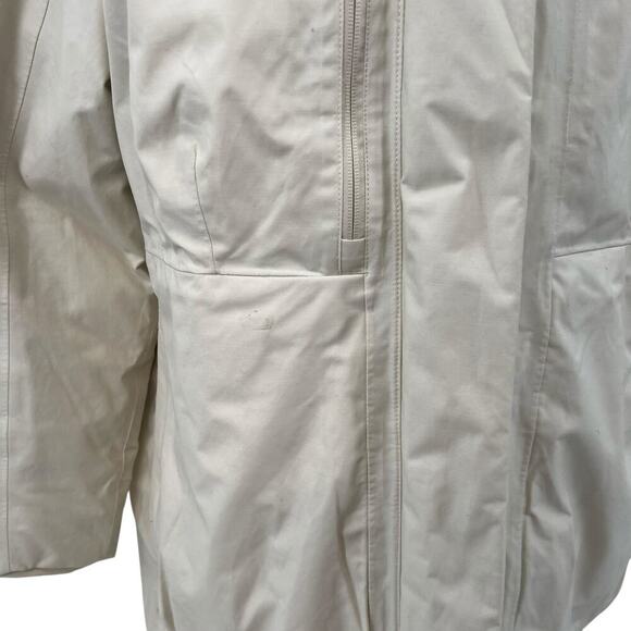 The North Face Women's Downtown Parka‎ Jacket Vintage White Size XXL *Flaws - Picture 5 of 16